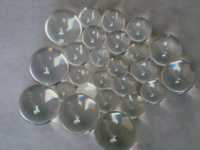 Solid acrylic balls